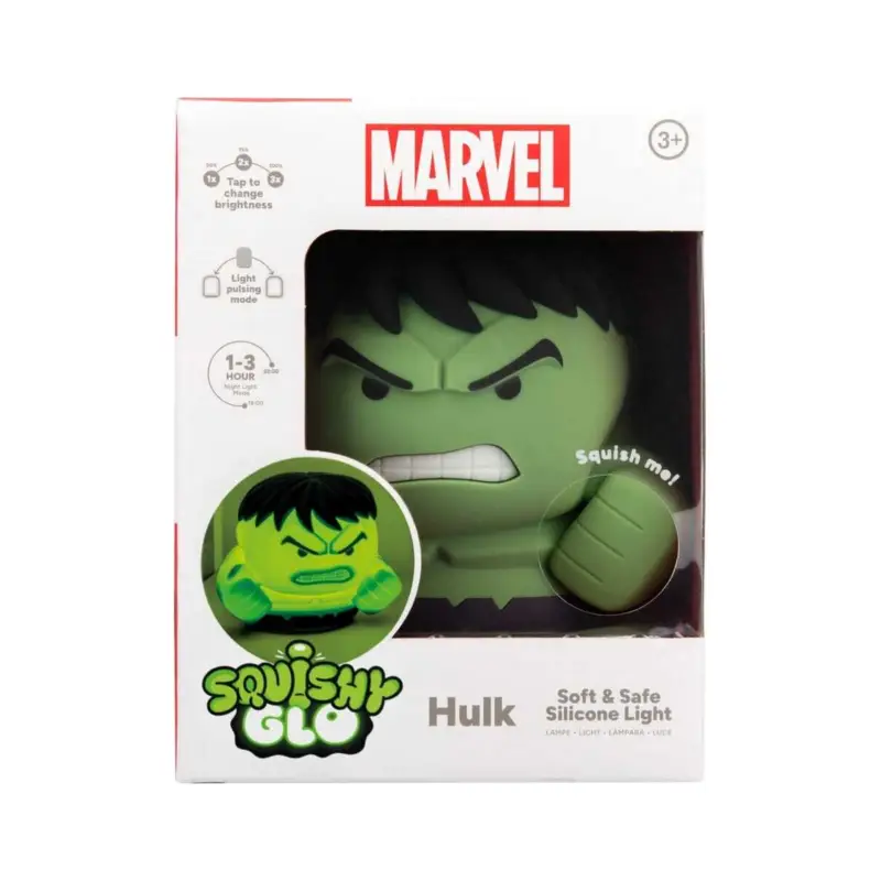Rechtstreeks Van De Fabrikant Marvel Universe SquishyGlo Rechargeable Hulk Lamp 15 cm