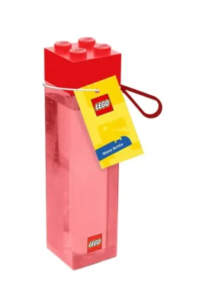 Dagaanbieding Lego plastic water bottle, red brick