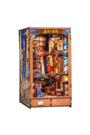 Tijdelijk Beschikbaar Model Book Nook Tsutenkaku Ichiban Street 23 x 12 cm