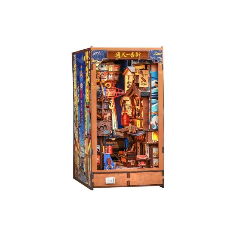 Tijdelijk Beschikbaar Model Book Nook Tsutenkaku Ichiban Street 23 x 12 cm
