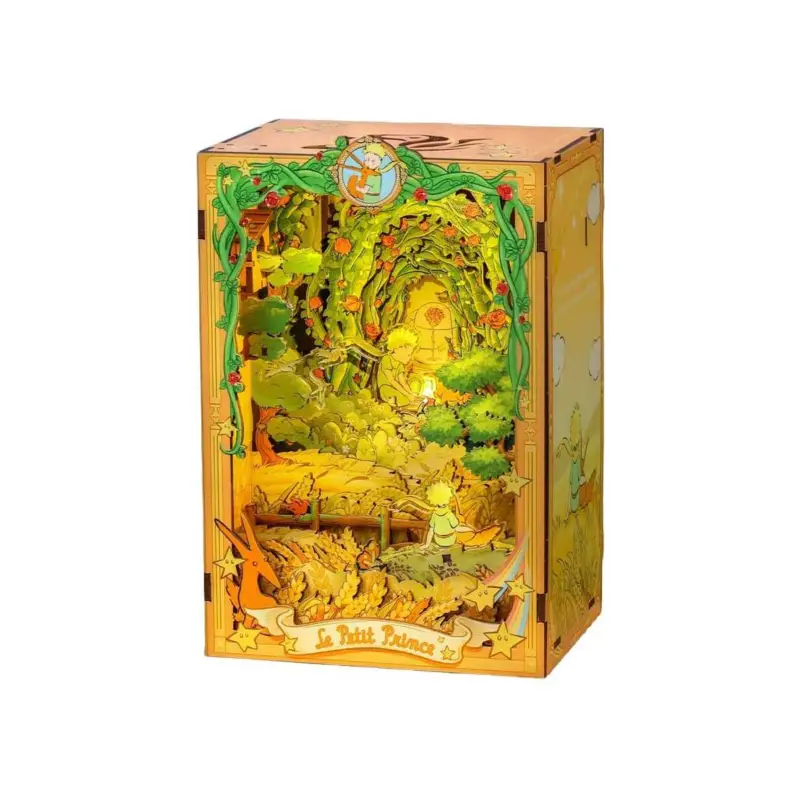 Snelle Levering Model Book Nook The Little Prince Rose Garden Limited Edition 18 x 12 cm