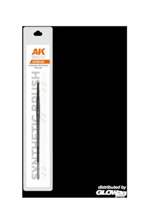 Ak synthetic brush - chipping technique (round) Pincetten Gereduceerde Prijs