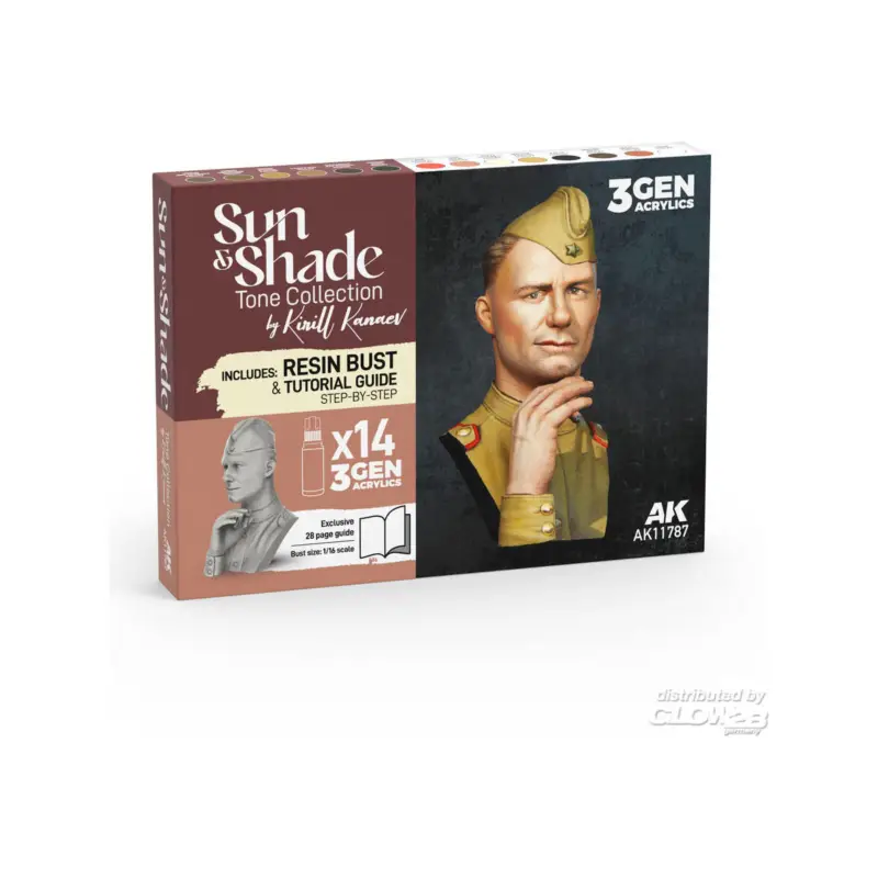Sun & shade tone collection by kirill kanaev Acrylverf Speciale Aanbieding