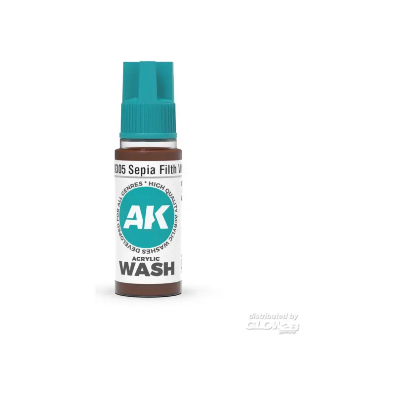 Actieprijs Sepia Filth Wash 18ml Acrylverf