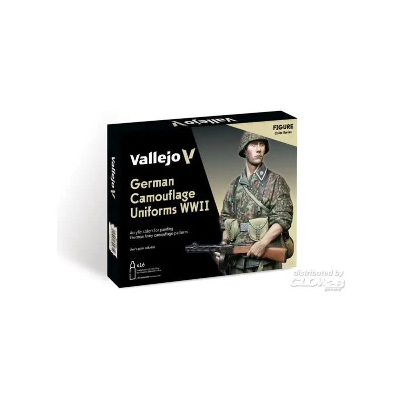 Model Color: German Camouflage Uniforms WWII 18 ml Acrylverf Lage Prijs