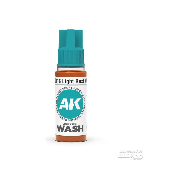 Light Rust Wash 18ml Acrylverf Snelle Levering