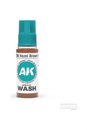 Actieprijs Hazel Brown Wash 18ml Acrylverf