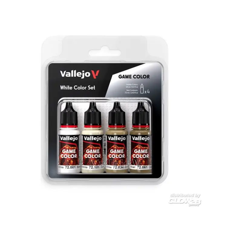 Game Color: White Color Set 18 ml Acrylverf Koopje