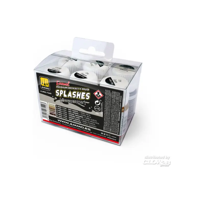 AMMO Collections: Enamel Splashes & Medium Density Mud Textures Acrylverf Beste Prijs