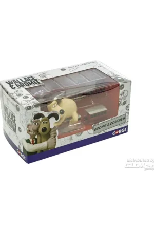 Beperkt Aanbod Wallace & Gromit - The Wrong Trousers - Gromit & Coaches Miniatuur