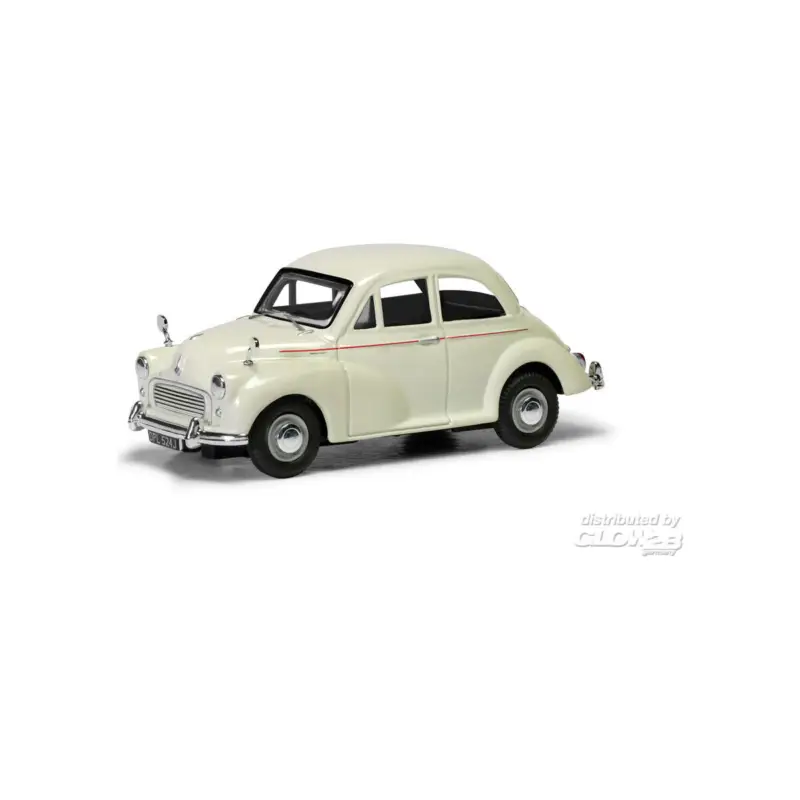 Morris Minor 1000, Snowberry White Miniatuur Voordeelprijs
