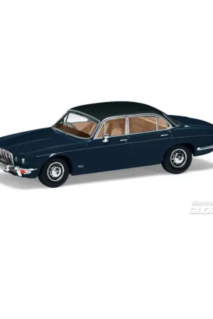 Koop Online Jaguar XJ6 Series 2, Dark Blue Miniatuur