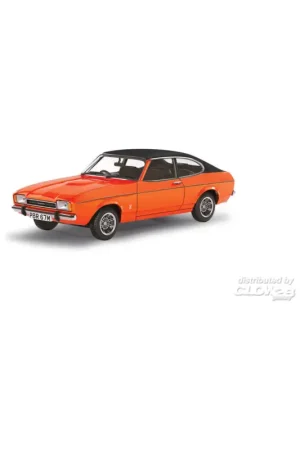Ford Capri Mk2 3-litre Ghia Automatic, Sebring Red Miniatuur Beperkt Aanbod