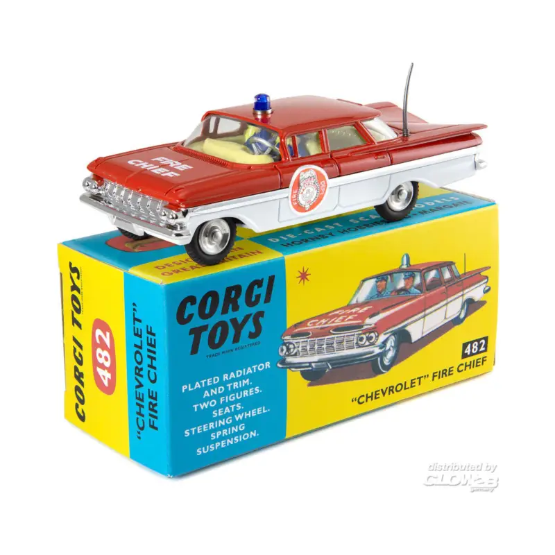 482 Chevrolet Fire Chief Miniatuur Weekendaanbieding