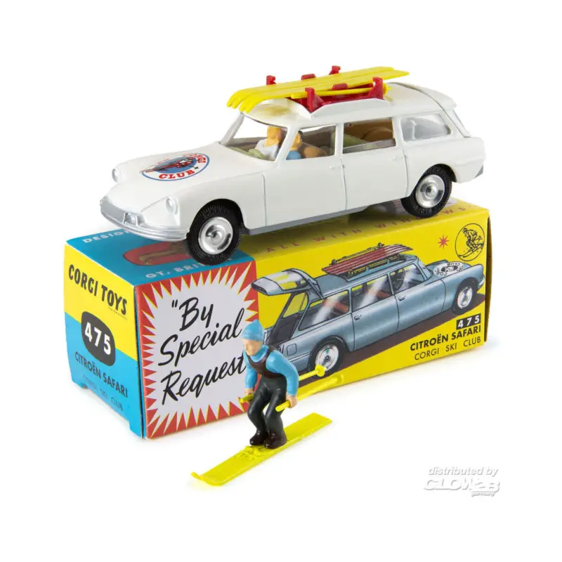 Actieprijs 475 Citroen Safari Corgi Ski Club Miniatuur