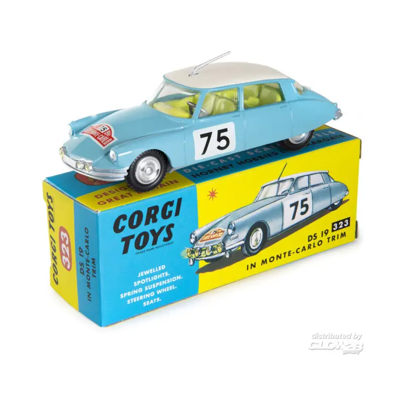 323 Citroen DS in Monte-Carlo Trim Miniatuur Bestel Nu