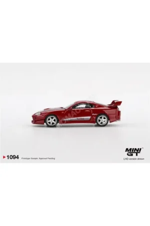 Meest Verkocht Toyota supra mk4 (a80) top secret gt-300 veilside combat vi 1994 red (blister edition) (lhd)