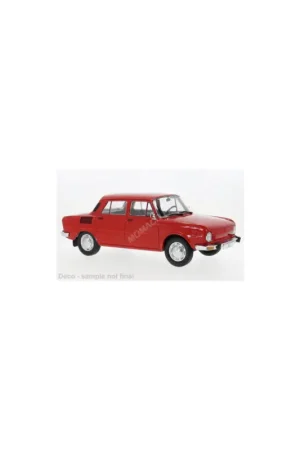 Op = Op 1969 Skoda 100 Red Miniatuur