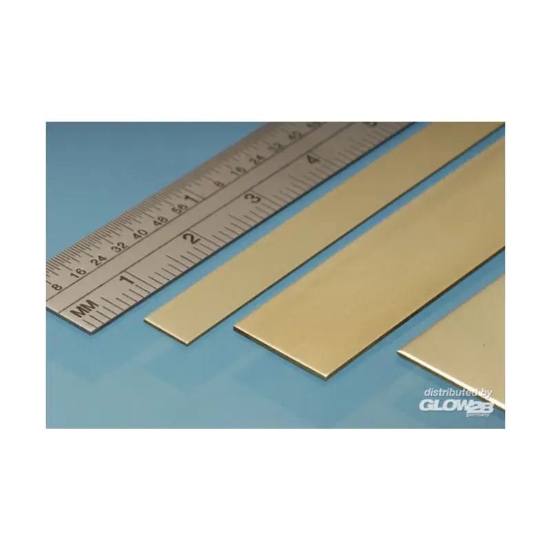 Superprijs Brass Strip 25 x 0.6 mm