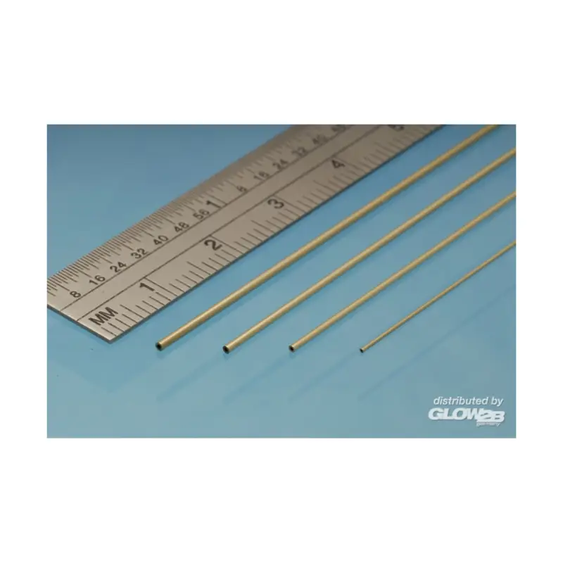 Brass Micro Tube 2.0 mm x 1.8 mm id Uitverkoop