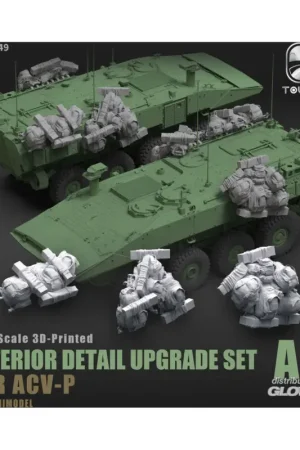 Favoriet Exterior detail upgrade set b for acv-p Schaalmodel
