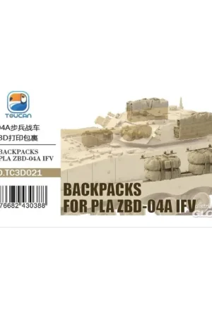 Op = Op Backpacks for PLA ZBD-04A IFV Schaalmodel