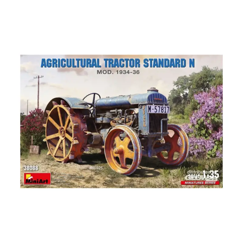 Favoriet Agricultural Tractor Standard N Mod. 1934-36 Schaalmodel