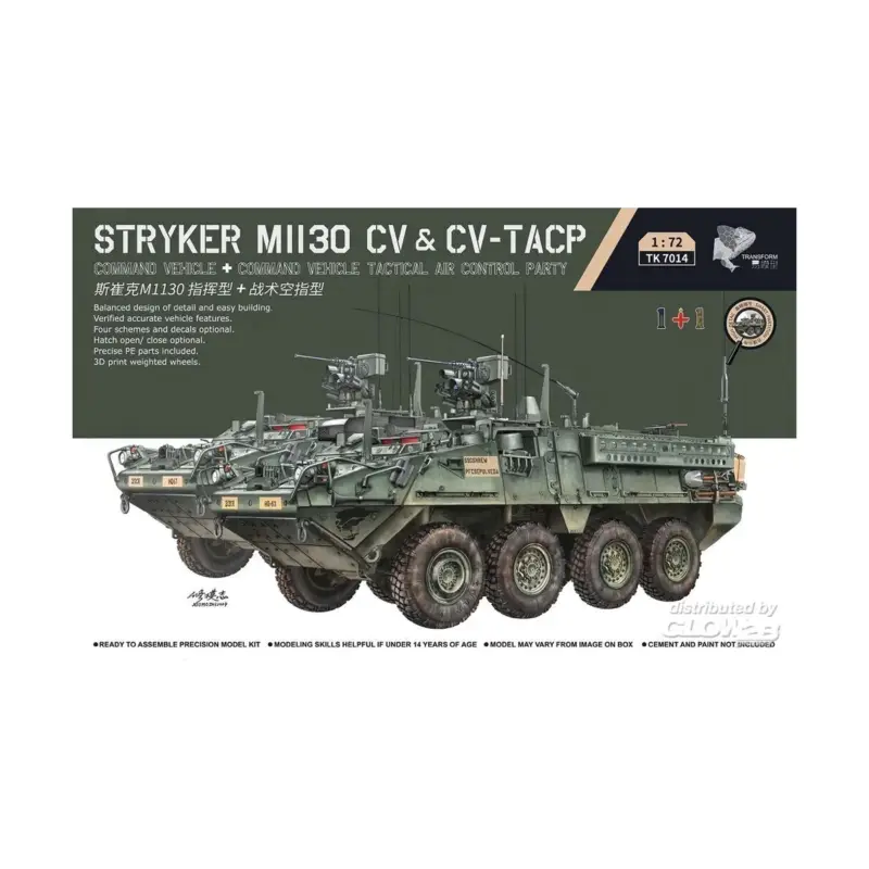 Stryker M1130 CV & CV-TACP 1+1 Schaalmodel Gecertificeerd