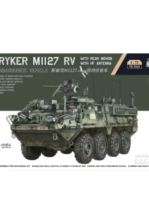 Veilige Betaling Stryker M1127 RV with Rear M240B and HF Antenna Schaalmodel