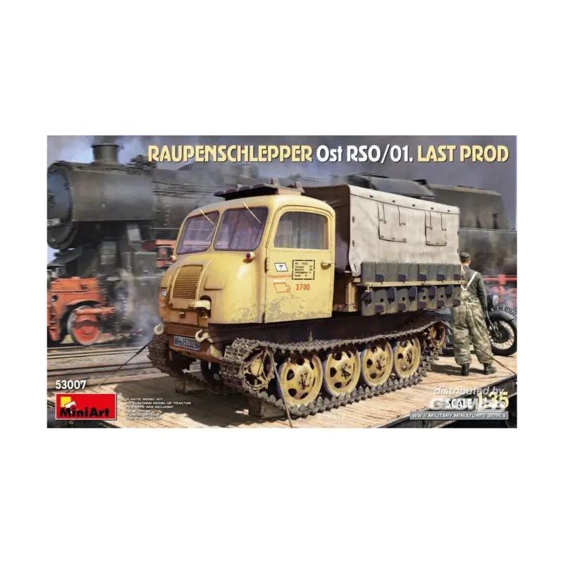 Gereduceerde Prijs Raupenschlepper Ost RSO/01. Last Prod Schaalmodel