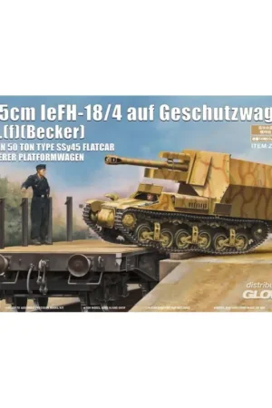 Goedkoop 10.5 cm leFH 18/4 auf Geschützwagen Lr.s.(f)(Becker) [2 in 1] Schaalmodel