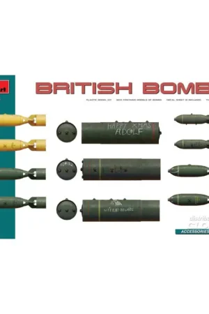 Gratis Retour British Bombs Schaalmodel