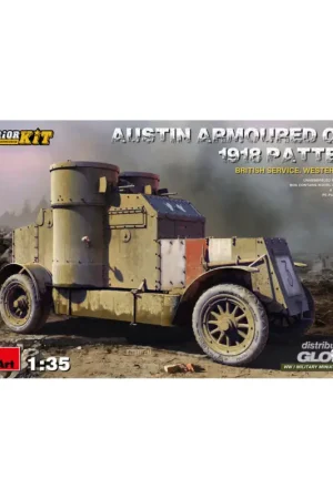 Austin Armored Car 1918 Pattern. British Service. Western Front. Interior Kit Schaalmodel Korting