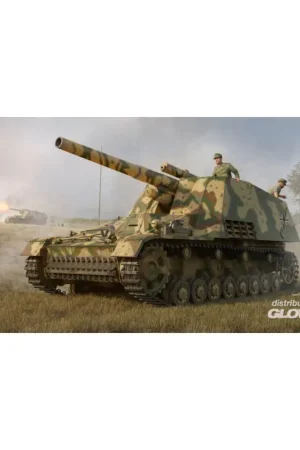 Direct Beschikbaar German Sd.Kfz.165 Hummel (Early Production) Schaalmodel
