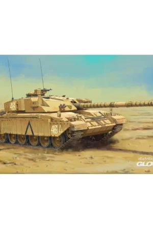 British MBT Challenger-1(mk.3) Gulf War Schaalmodel Gecertificeerd