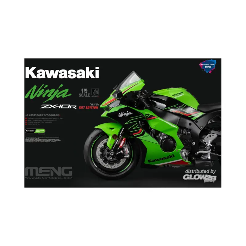 Beste Prijs Kawasaki Ninja ZX-10R KRT Edition (Pre-colored Edition) Schaalmodel
