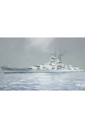 German Gneisenau Battleship Schaalmodel Populair