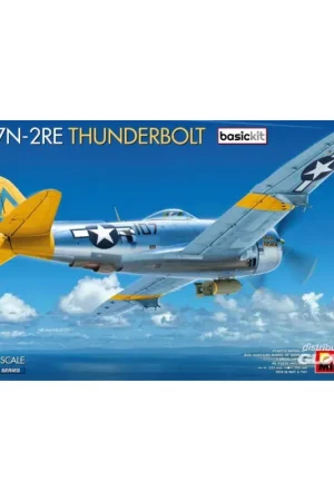 Voordeelprijs P-47N-2RE Thunderbolt. Basic Kit Schaalmodel