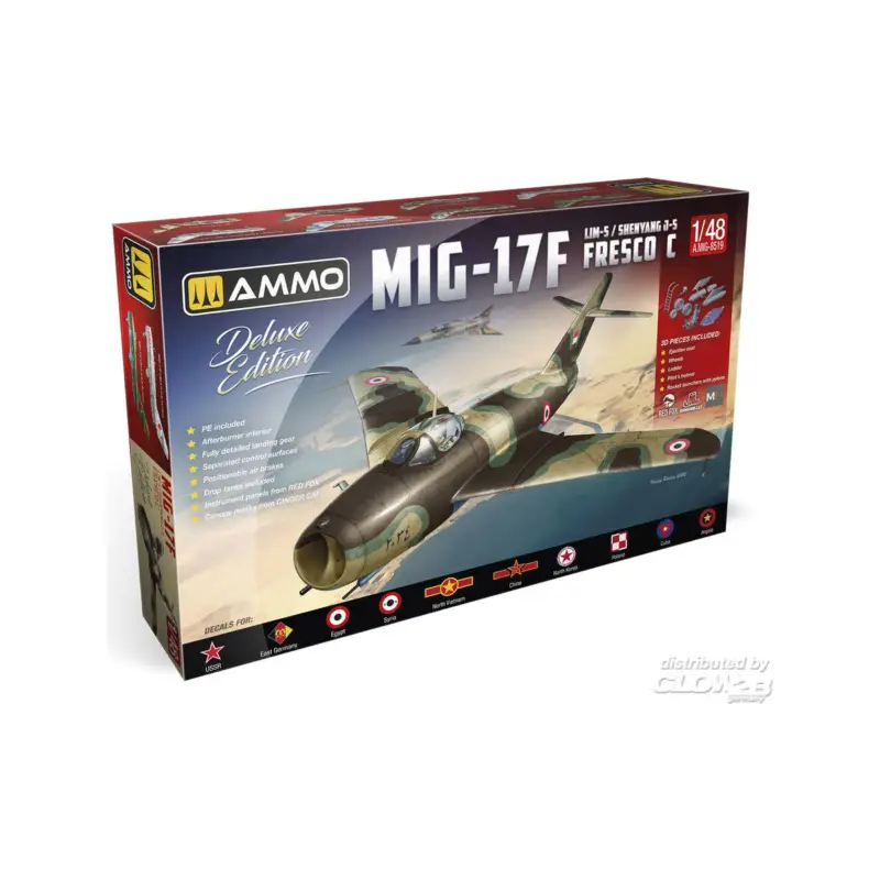 Goedkoop MiG-17F Deluxe Edition Schaalmodel