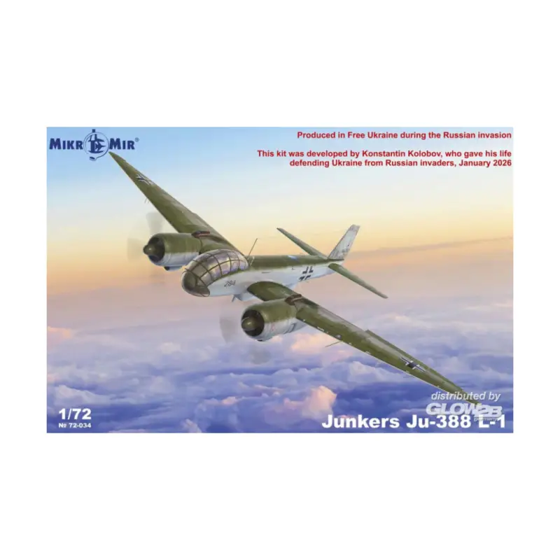 Veilige Betaling Junkers Ju-388L-1 reconnaissance aircraft Schaalmodel