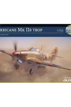 Flitsaanbieding Hurricane Mk IIb too 1/48 Schaalmodel