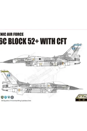 Hellenic Air Force F-16C Block 52 + with CFT Schaalmodel Betaalbaar