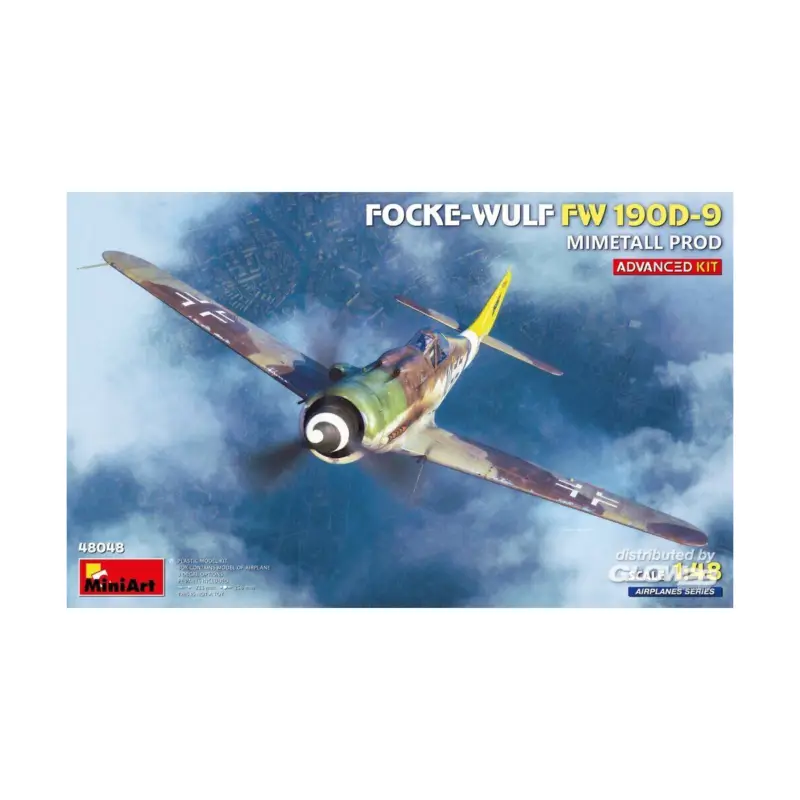 Focke-Wulf Fw 190D-9. Mimetall Prod. Advanced Kit Schaalmodel Must-Have