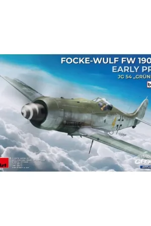 Betrouwbaar Focke-Wulf Fw 190D-9 Early Prod. JG 54 Grünherz Basic Kit. Schaalmodel