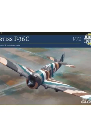 Curtiss P-36C Schaalmodel Beperkt Aanbod