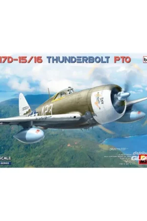 P-47D-15/16 Thunderbolt. PTO. Basic Kit Schaalmodel Actieprijs