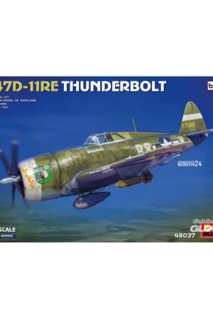 Actieprijs P-47D-11RE Thunderbolt. Basic Kit Schaalmodel