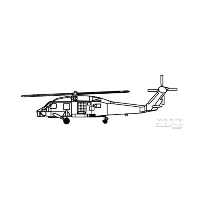 SH-60B Seahawk Schaalmodel Beperkt Aanbod