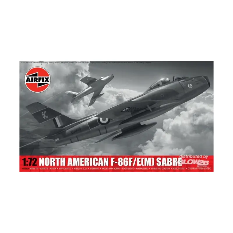 Speciale Aanbieding North American F-86F/E(M) Saber Schaalmodel