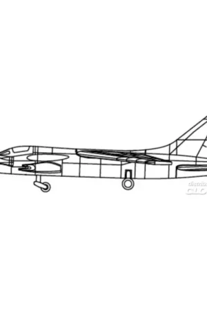 F-8 Crusader Schaalmodel Nieuw